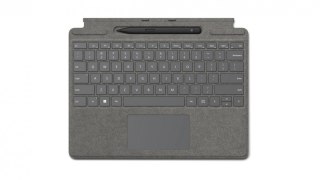 Klawiatura Surface Signature Keyboard z piórem Surface Slim Pen 2 Commercial Platinium 8X8-00067 do Pro 8 / Pro X
