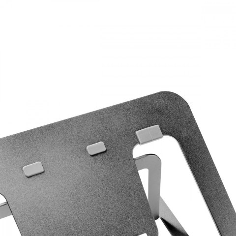 Podstawka pod laptop aluminiowa Ergo Office ER-416G Szara Podstawka pod laptop aluminiowa Ergo Office ER-416G Szara