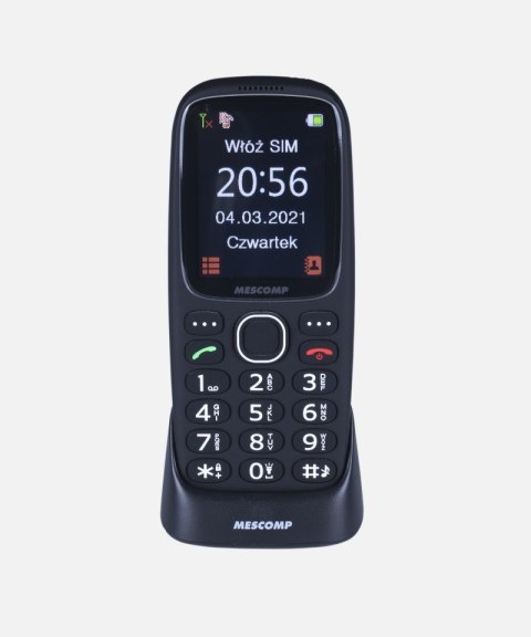 Telefon dla seniora Mescomp MT-180 Hektor Telefon dla seniora Mescomp MT-180 Hektor