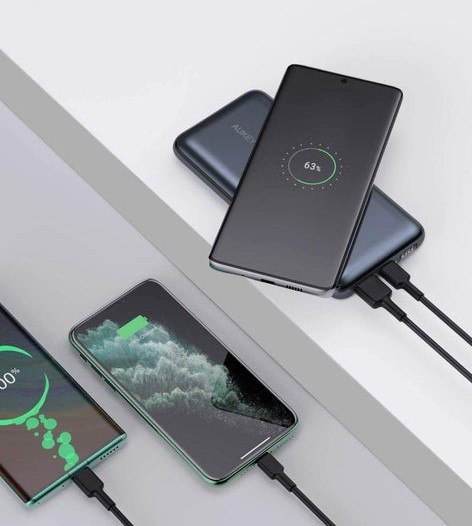 PB-WL03 Power Bank 20000 mAh bezprzewodowe ładowanie Qi LED Power Delivery 3.0 Quick Charge 3.0 22.5W PB-WL03 Power Bank 20000 mAh bezprzewodowe ładowanie Qi LED Power Delivery 3.0 Quick Charge 3.0 22.5W