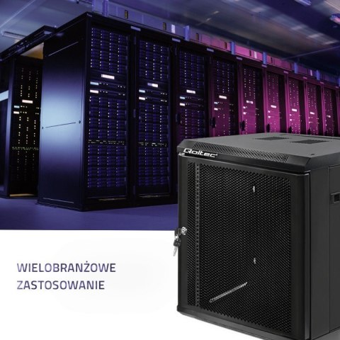 Szafa RACK 19 cali | 12U | 600 x 600 x 635 | Perforowane drzwi Szafa RACK 19 cali | 12U | 600 x 600 x 635 | Perforowane drzwi