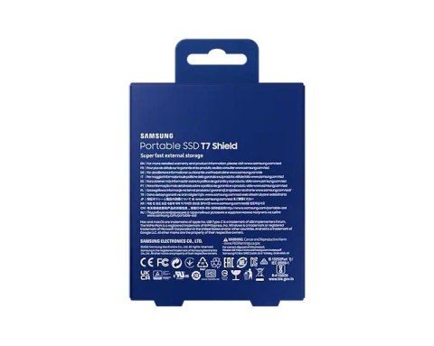 Dysk SSD T7 Shield 1TB USB 3.2, niebieski Dysk SSD T7 Shield 1TB USB 3.2, niebieski