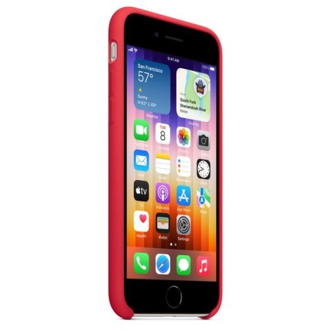 Etui silikonowe do iPhonea SE - (PRODUCT)RED Etui silikonowe do iPhonea SE - (PRODUCT)RED
