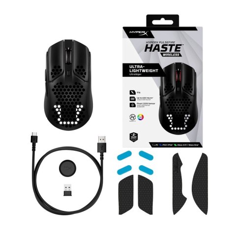Mysz bezprzewodowa gamingowa Pulsefire Haste Czarna Mysz bezprzewodowa gamingowa Pulsefire Haste Czarna