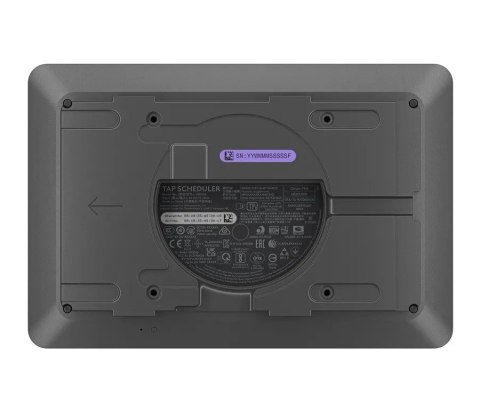 Tablet do rezerwacji sal Tap Scheduler grafitowy Tablet do rezerwacji sal Tap Scheduler grafitowy