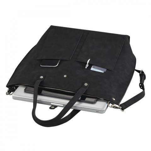 Torba damska do laptopa Classy 13.3-14.1 cala Czarna Torba damska do laptopa Classy 13.3-14.1 cala Czarna