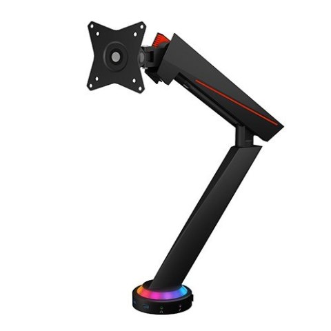 Uchwyt na monitor IB-MSG303BL-T do 32 cali z USB HUB iRGB i podświetleniem Uchwyt na monitor IB-MSG303BL-T do 32 cali z USB HUB iRGB i podświetleniem
