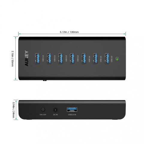 CB-H3 aktywny HUB USB | 7w1 | 7xUSB 3.0 CB-H3 aktywny HUB USB | 7w1 | 7xUSB 3.0
