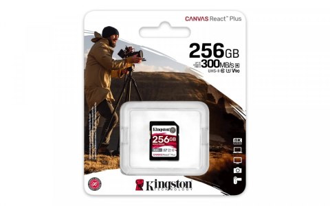 Karta pamięci SD 256GB Canvas React Plus 300/260 UHS-II U3 Karta pamięci SD 256GB Canvas React Plus 300/260 UHS-II U3