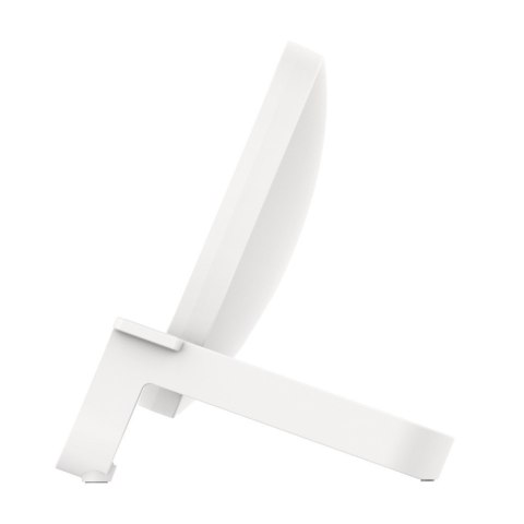 Ładowarka bezprzewodowa, stojąca 10W + zasilacz QC 3.0, biała Ładowarka bezprzewodowa, stojąca 10W + zasilacz QC 3.0, biała