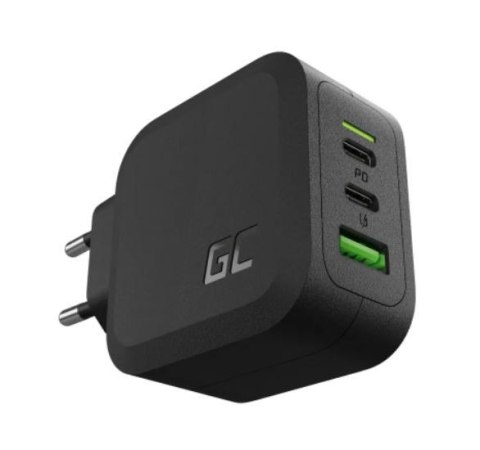 Ładowarka sieciowa PowerGaN 65W PD 3.0 QC 3.0 2xUSB-C 1xUSB-A Ładowarka sieciowa PowerGaN 65W PD 3.0 QC 3.0 2xUSB-C 1xUSB-A