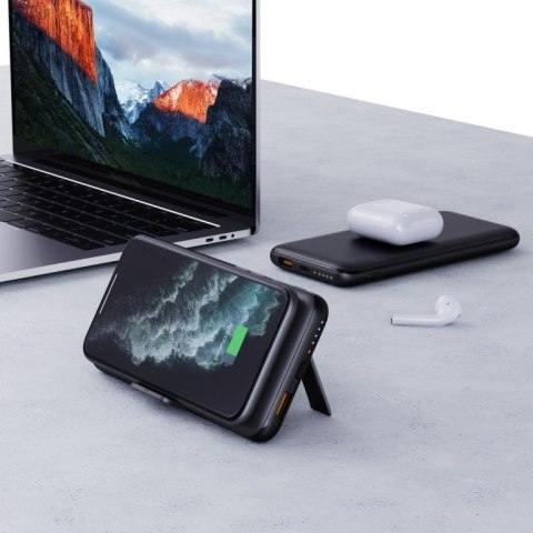 PB-WL02 Power Bank 10000mAh bezprzewodowe ładowanie Qi LED Power Delivery 3.0 Quick Charge 3.0 20W PB-WL02 Power Bank 10000mAh bezprzewodowe ładowanie Qi LED Power Delivery 3.0 Quick Charge 3.0 20W