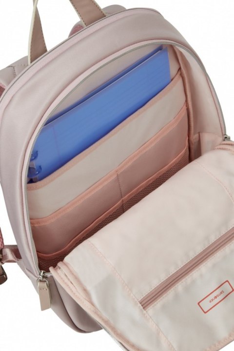 Plecak na laptopa ECO WAVE 14.1 pudrowy róż Plecak na laptopa ECO WAVE 14.1 pudrowy róż
