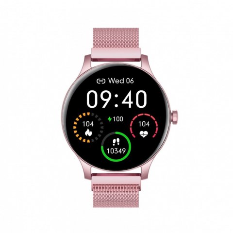 Smartwatch Classy różówy stalowy Smartwatch Classy różówy stalowy