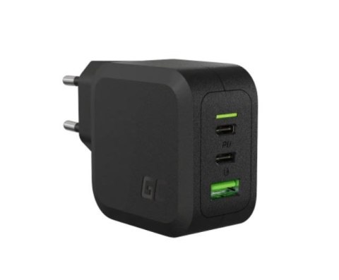 Ładowarka sieciowa PowerGaN 65W PD 3.0 QC 3.0 2xUSB-C 1xUSB-A Ładowarka sieciowa PowerGaN 65W PD 3.0 QC 3.0 2xUSB-C 1xUSB-A