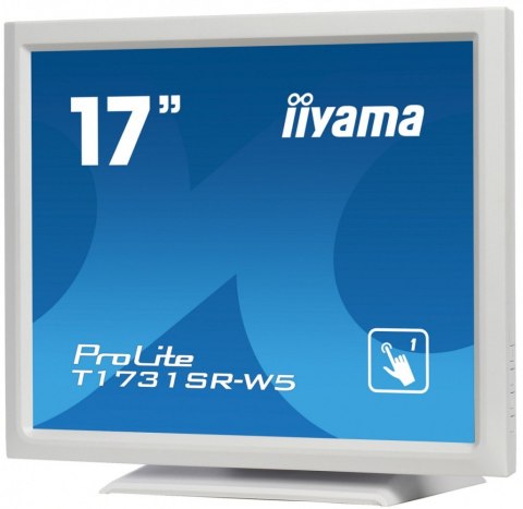 Monitor 17 cali T1731SR-W5 TN,RESISTIVE,IP54,głośnik,HDMI,DP,VGA Monitor 17 cali T1731SR-W5 TN,RESISTIVE,IP54,głośnik,HDMI,DP,VGA