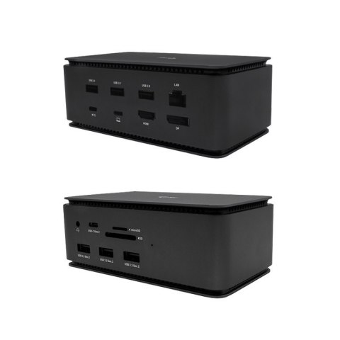 Stacja dokująca USB4 Metal Dual 4K HDMI DP + Power Delivery 80W Stacja dokująca USB4 Metal Dual 4K HDMI DP + Power Delivery 80W