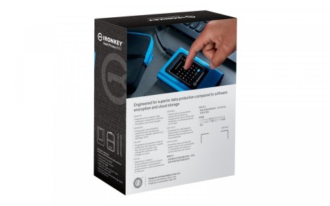 Dysk SSD IKVP80ES 1920GB USB3.2 Gen1 Szyfrowany Dysk SSD IKVP80ES 1920GB USB3.2 Gen1 Szyfrowany