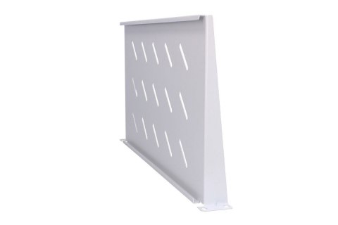 Półka do szaf 1U 350mm 19 cali szara Półka do szaf 1U 350mm 19 cali szara
