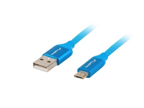 Kabel Premium USB micro BM - AM 2.0 1m niebieski QC 3.0 Kabel Premium USB micro BM - AM 2.0 1m niebieski QC 3.0