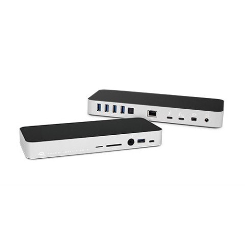 Stacja dokująca Thunderbolt 3 Dock (14 portów, kabel, Mac+Windows) Srebrna Stacja dokująca Thunderbolt 3 Dock (14 portów, kabel, Mac+Windows) Srebrna
