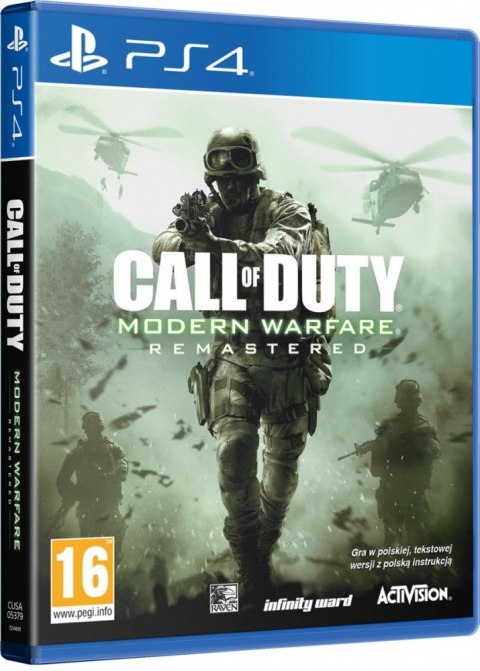 Gra PlayStation 4 Call of Duty Modern Warfare Remastered Gra PlayStation 4 Call of Duty Modern Warfare Remastered