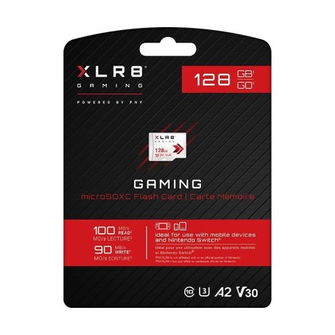 Karta pamięci microSDXC 128GB P-SDU128V32100XR-GE Karta pamięci microSDXC 128GB P-SDU128V32100XR-GE