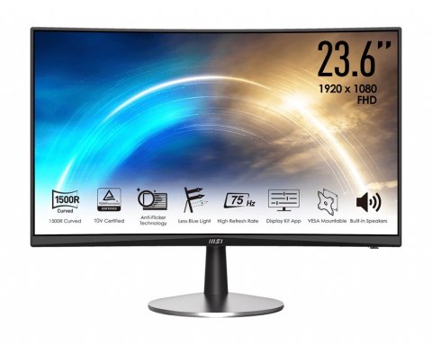 Monitor PRO MP242C 23.6 cala CURVE/VA/FHD/5ms/250nits Monitor PRO MP242C 23.6 cala CURVE/VA/FHD/5ms/250nits