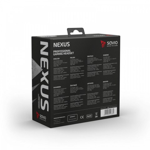 Słuchawki Gamingowe z mikrofonem Nexus Słuchawki Gamingowe z mikrofonem Nexus
