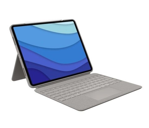 Etui z klawiaturą Combo Touch iPad Pro 12,9 cala 5 generacji piaskowy UK Etui z klawiaturą Combo Touch iPad Pro 12,9 cala 5 generacji piaskowy UK