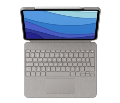 Etui z klawiaturą Combo Touch iPad Pro 12,9 cala 5 generacji piaskowy UK Etui z klawiaturą Combo Touch iPad Pro 12,9 cala 5 generacji piaskowy UK