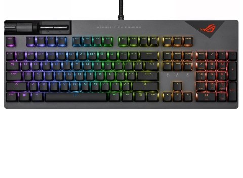 Klawiatura ROG STRIX Flare II 8000Hz/ ROG NX/ PBT/ USB 2.0/ czarna