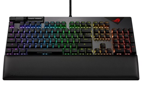 Klawiatura ROG STRIX Flare II 8000Hz/ ROG NX/ PBT/ USB 2.0/ czarna
