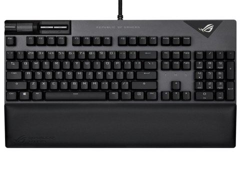 Klawiatura ROG STRIX Flare II 8000Hz/ ROG NX/ PBT/ USB 2.0/ czarna