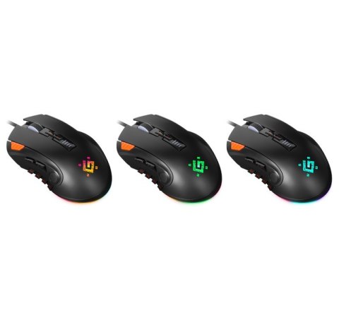 Mysz gamingowa przewodowa Oversider GM-917 12000 dpi 12P