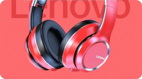 Słuchawki nauszne bluetooth HD200 Czerwone