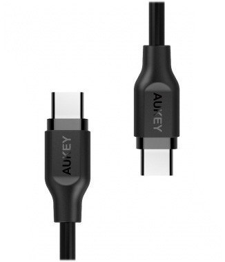 CB-CC1P OEM kabel USB-C - USB-C 1m 60W PD 3A 5Gbps 20V PVC czarny CB-CC1P OEM kabel USB-C - USB-C 1m 60W PD 3A 5Gbps 20V PVC czarny