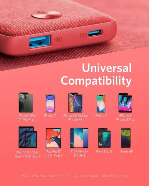 Powerbank PowerCore III Sense 10 000 mAh czarny Powerbank PowerCore III Sense 10 000 mAh czarny
