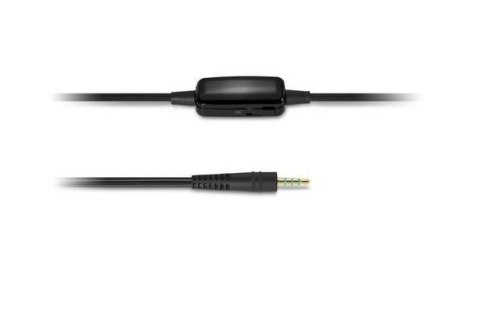 Słuchawki z mikrofonem 3.5mm jack z regulacją głośności Słuchawki z mikrofonem 3.5mm jack z regulacją głośności