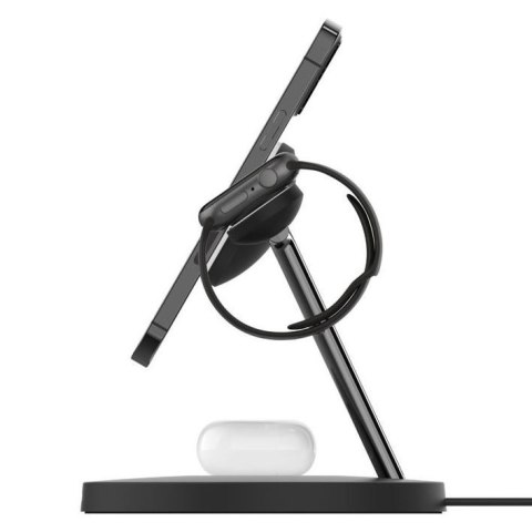 Bezprzewodowa podstawka ładująca BOOST CHARGE PRO 3w1 MagSafe czarna Bezprzewodowa podstawka ładująca BOOST CHARGE PRO 3w1 MagSafe czarna