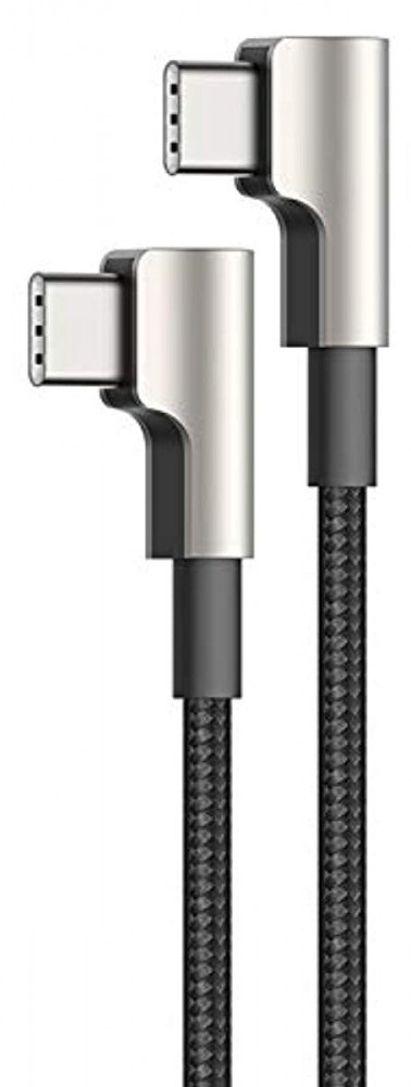 CB-CMD37 OEM kabel USB-C - USB-C 1m 60W PD 3A 20V nylonowy oplot czarny CB-CMD37 OEM kabel USB-C - USB-C 1m 60W PD 3A 20V nylonowy oplot czarny