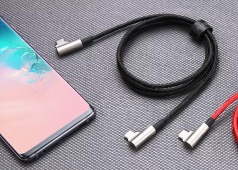 CB-CMD37 OEM kabel USB-C - USB-C 1m 60W PD 3A 20V nylonowy oplot czarny CB-CMD37 OEM kabel USB-C - USB-C 1m 60W PD 3A 20V nylonowy oplot czarny