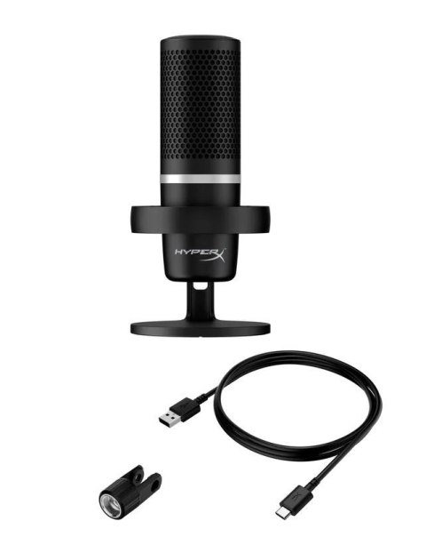 Mikrofon DuoCast Black RGB Mikrofon DuoCast Black RGB