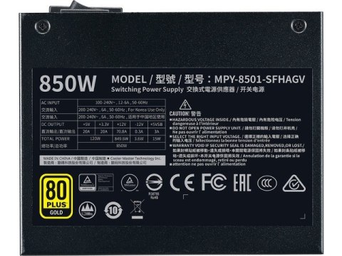 Zasilacz V850 SFX Gold 850W modularny 80+ Gold Zasilacz V850 SFX Gold 850W modularny 80+ Gold