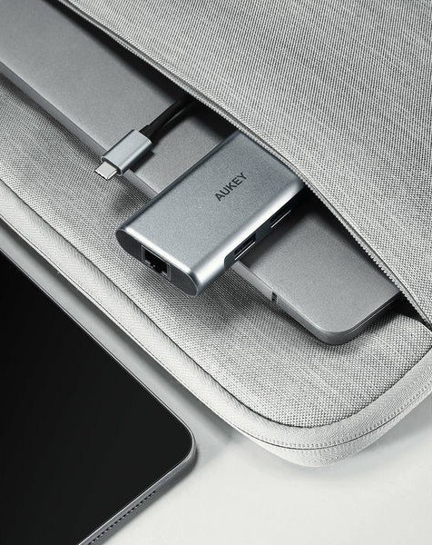 CB-C75 aluminiowy Hub USB-C | 6w1 | RJ45 Ethernet 10/100/1000Mbps | 3xUSB 3.1 | HDMI 4k@30Hz | USB-C Power Delivery 100W CB-C75 aluminiowy Hub USB-C | 6w1 | RJ45 Ethernet 10/100/1000Mbps | 3xUSB 3.1 | HDMI 4k@30Hz | USB-C Power Delivery 100W