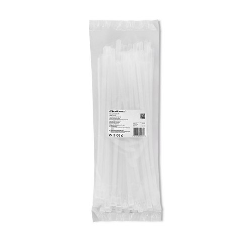 Opaski zaciskowe wielorazowe/trytytki | 7.2*300mm | Nylon UV | Białe Opaski zaciskowe wielorazowe/trytytki | 7.2*300mm | Nylon UV | Białe