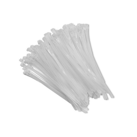 Opaski zaciskowe wielorazowe/trytytki | 7.2*300mm | Nylon UV | Białe Opaski zaciskowe wielorazowe/trytytki | 7.2*300mm | Nylon UV | Białe