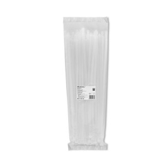 Opaski zaciskowe wielorazowe/trytytki | 7.2*400mm | Nylon UV | Białe