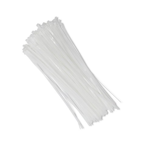 Opaski zaciskowe wielorazowe/trytytki | 7.2*400mm | Nylon UV | Białe Opaski zaciskowe wielorazowe/trytytki | 7.2*400mm | Nylon UV | Białe