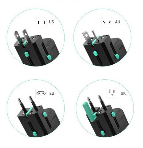 PA-TA06 uniwersalny podróżny adapter sieciowy 1xUSB-C PowerDelivery + 1xUSB-A Quick Charge | pasuje w ponad 150 krajach PA-TA06 uniwersalny podróżny adapter sieciowy 1xUSB-C PowerDelivery + 1xUSB-A Quick Charge | pasuje w ponad 150 krajach